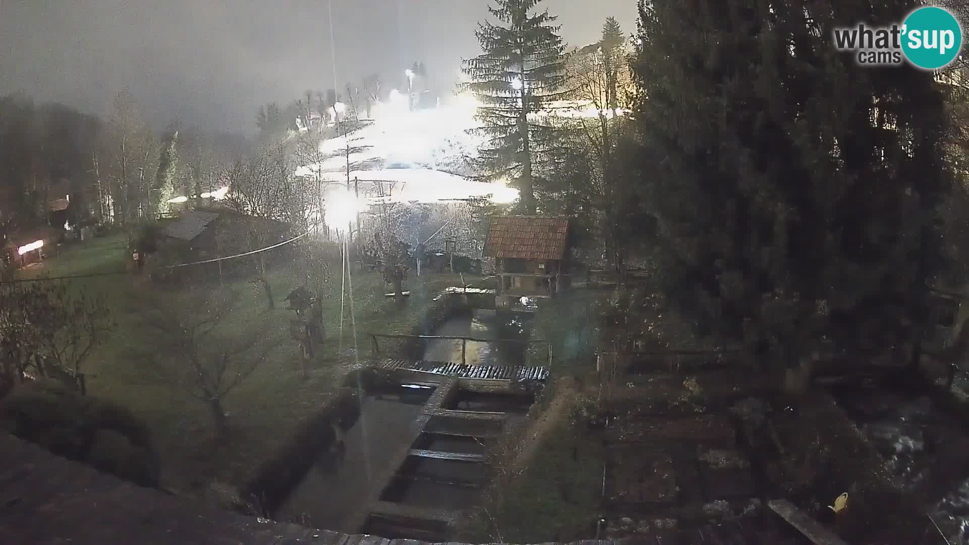 Webcam en direct Rastoke – rivière Slunjčica – Croatie