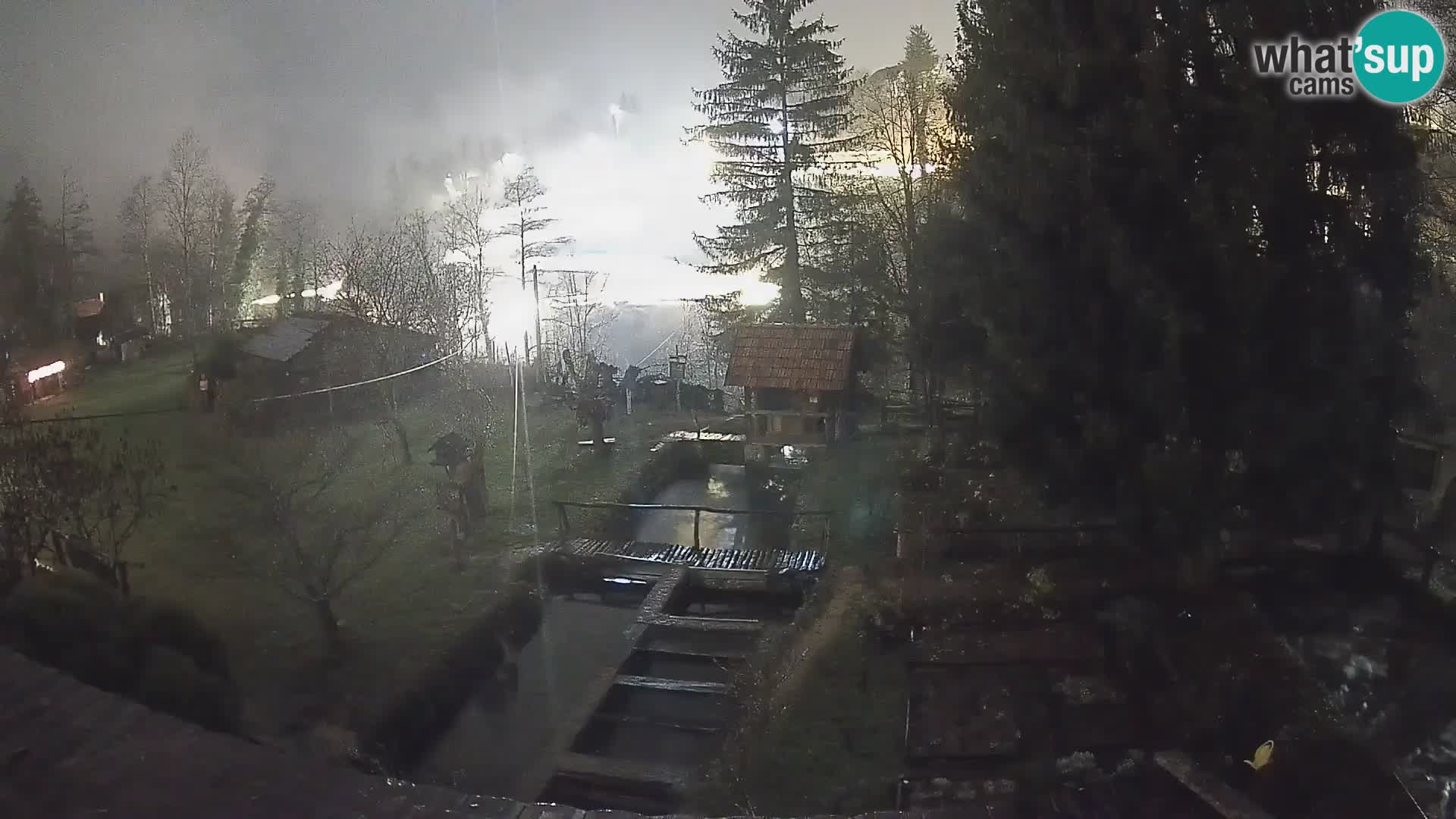 Live webcam Rastoke – river Slunjčica – Croatia