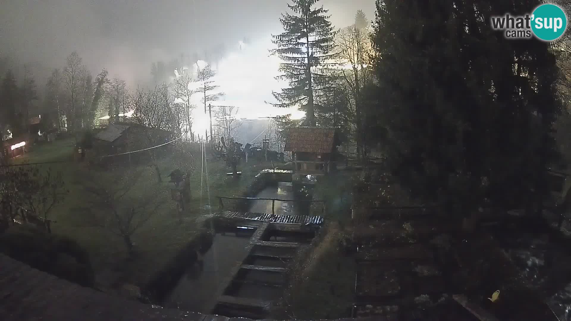 Webcam en direct Rastoke – rivière Slunjčica – Croatie