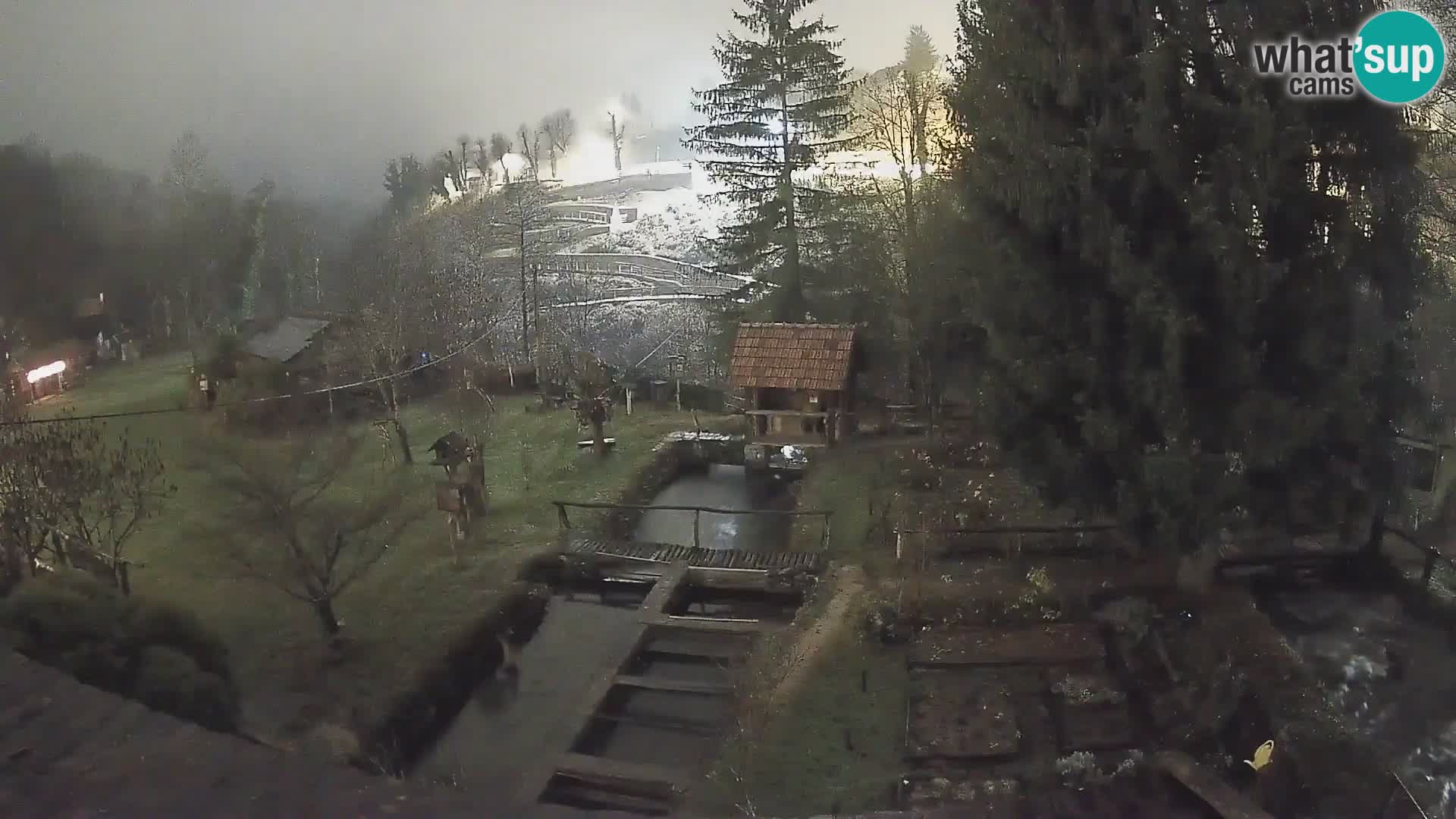 Live webcam Rastoke – fiume Slunjčica – Croazia