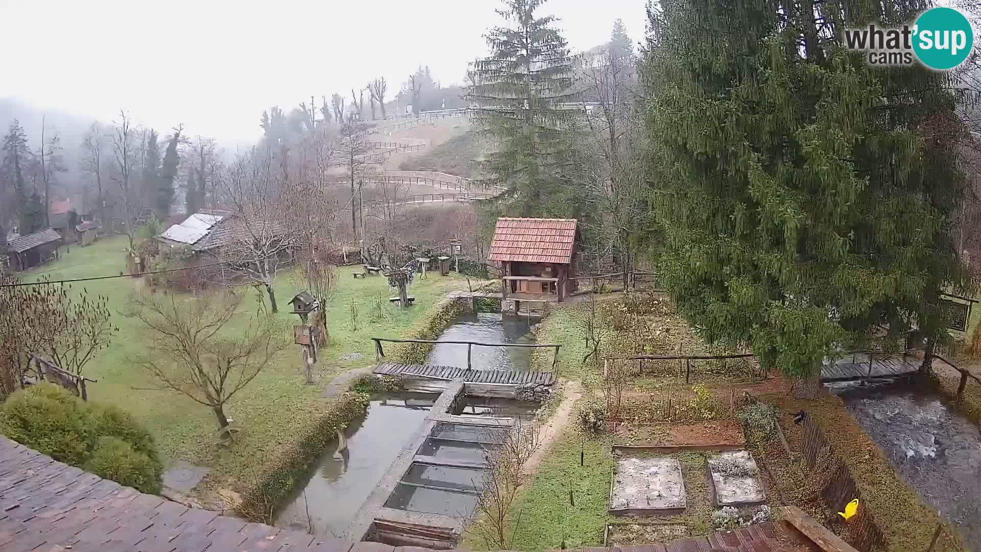 Live webcam Rastoke – fiume Slunjčica – Croazia