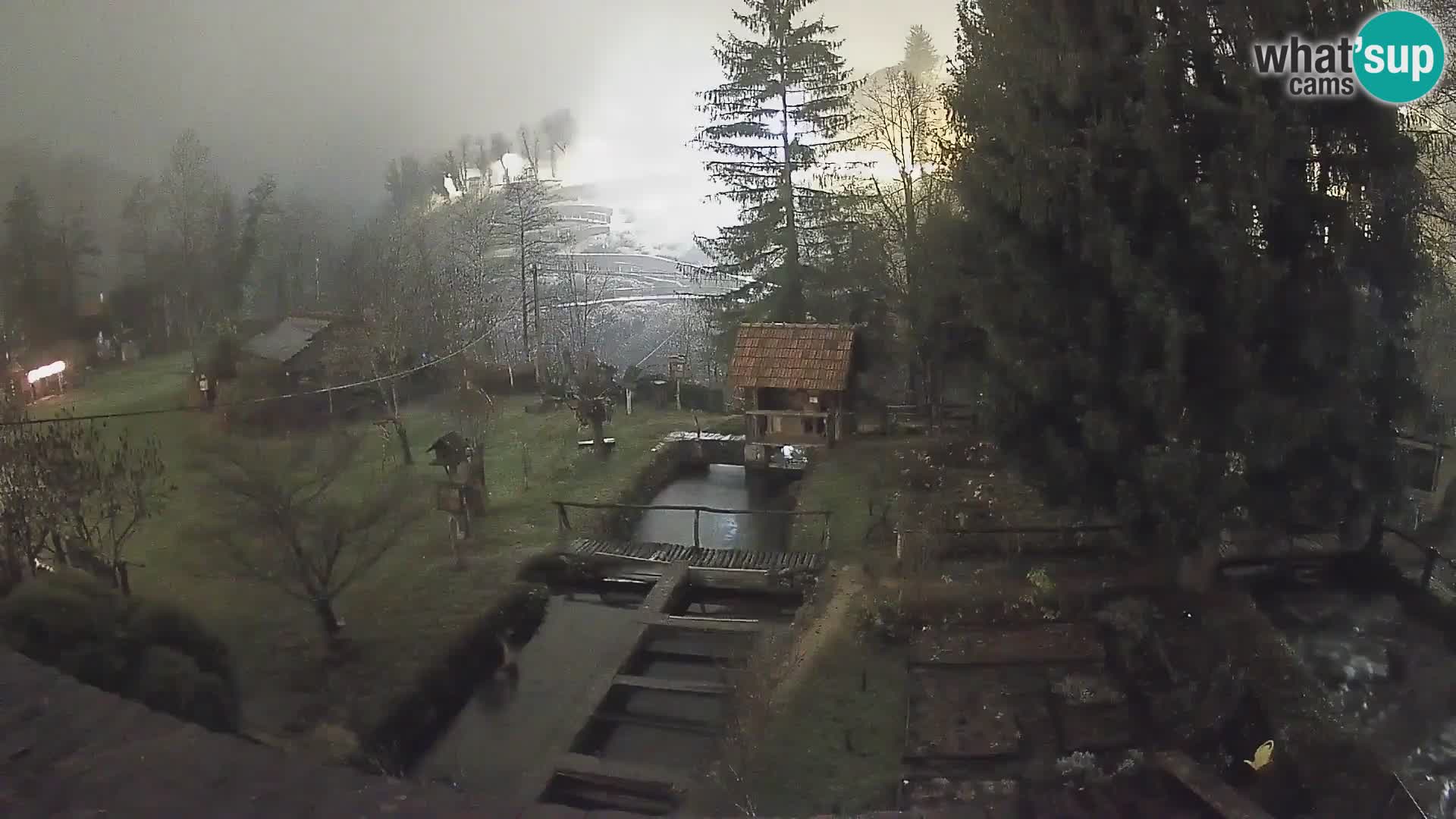 Webcam en direct Rastoke – rivière Slunjčica – Croatie