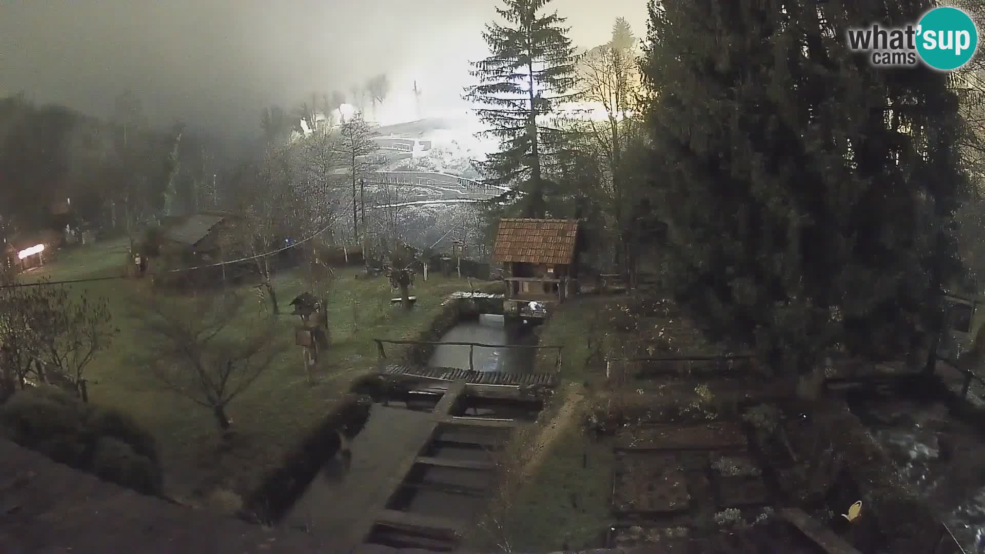 Live webcam Rastoke – fiume Slunjčica – Croazia