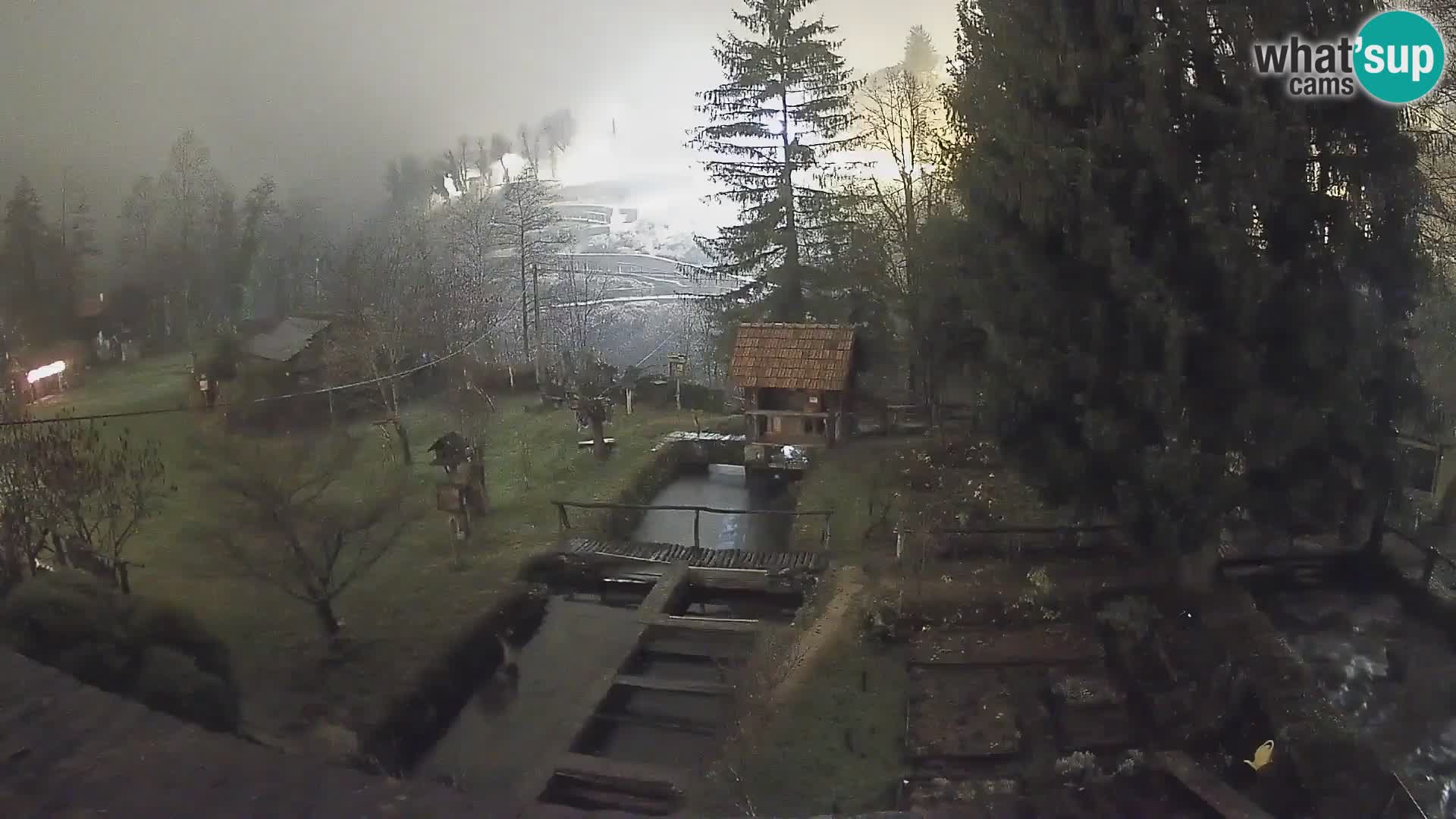 Live webcam Rastoke – fiume Slunjčica – Croazia