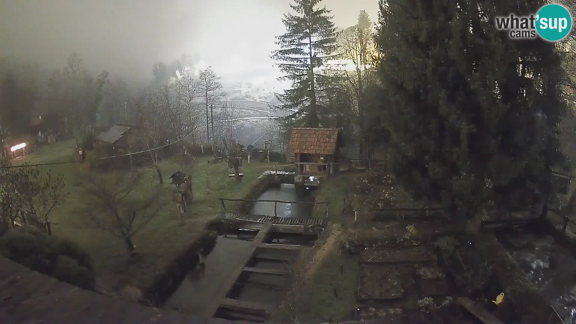 Live-Webcam Rastoke – Fluss Slunjčica – Kroatien