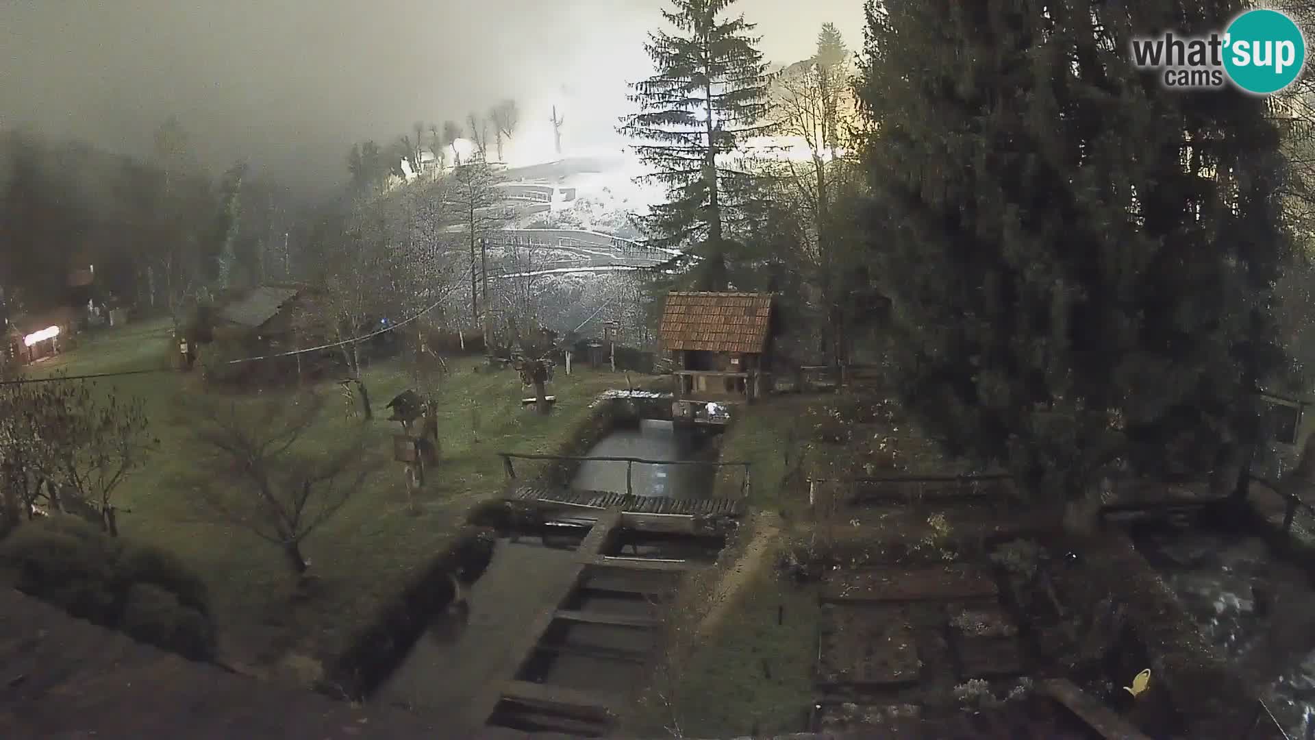 Live webcam Rastoke – fiume Slunjčica – Croazia