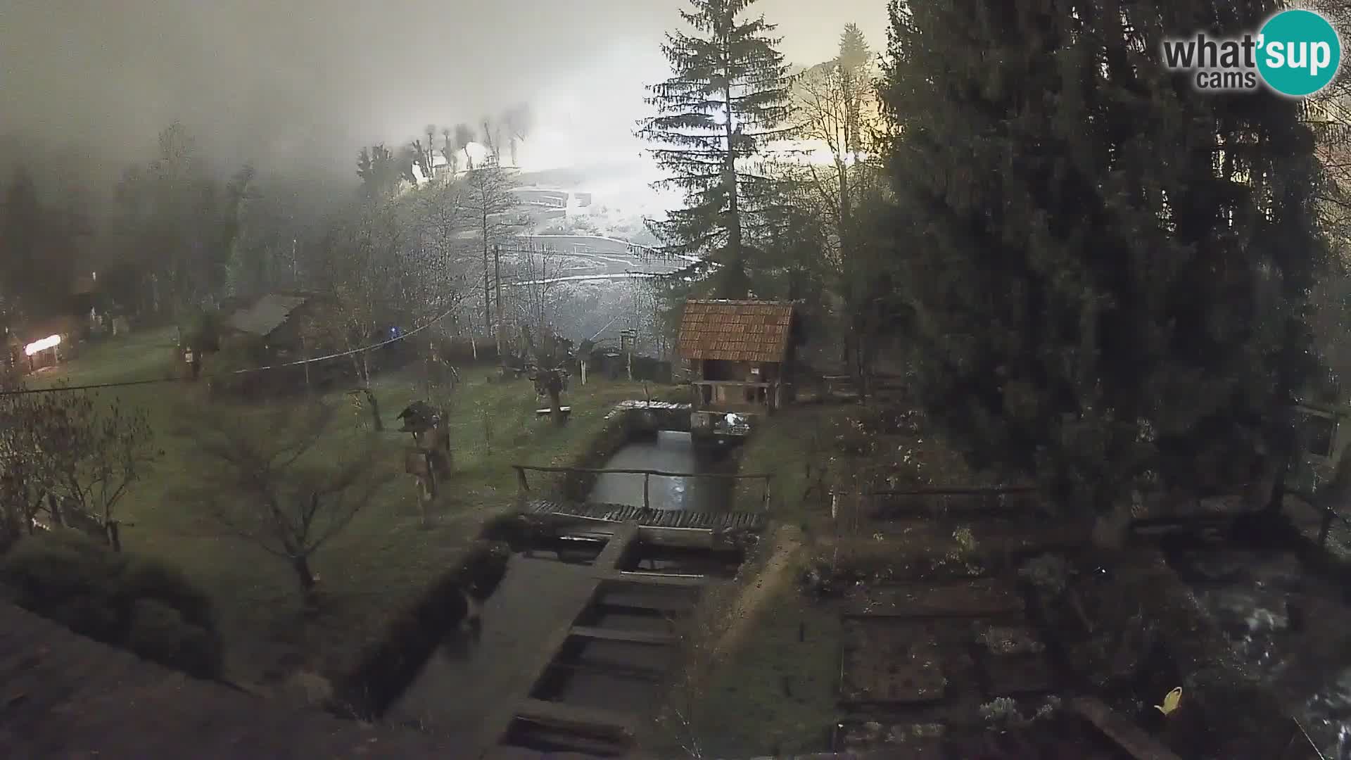 Live webcam Rastoke – fiume Slunjčica – Croazia