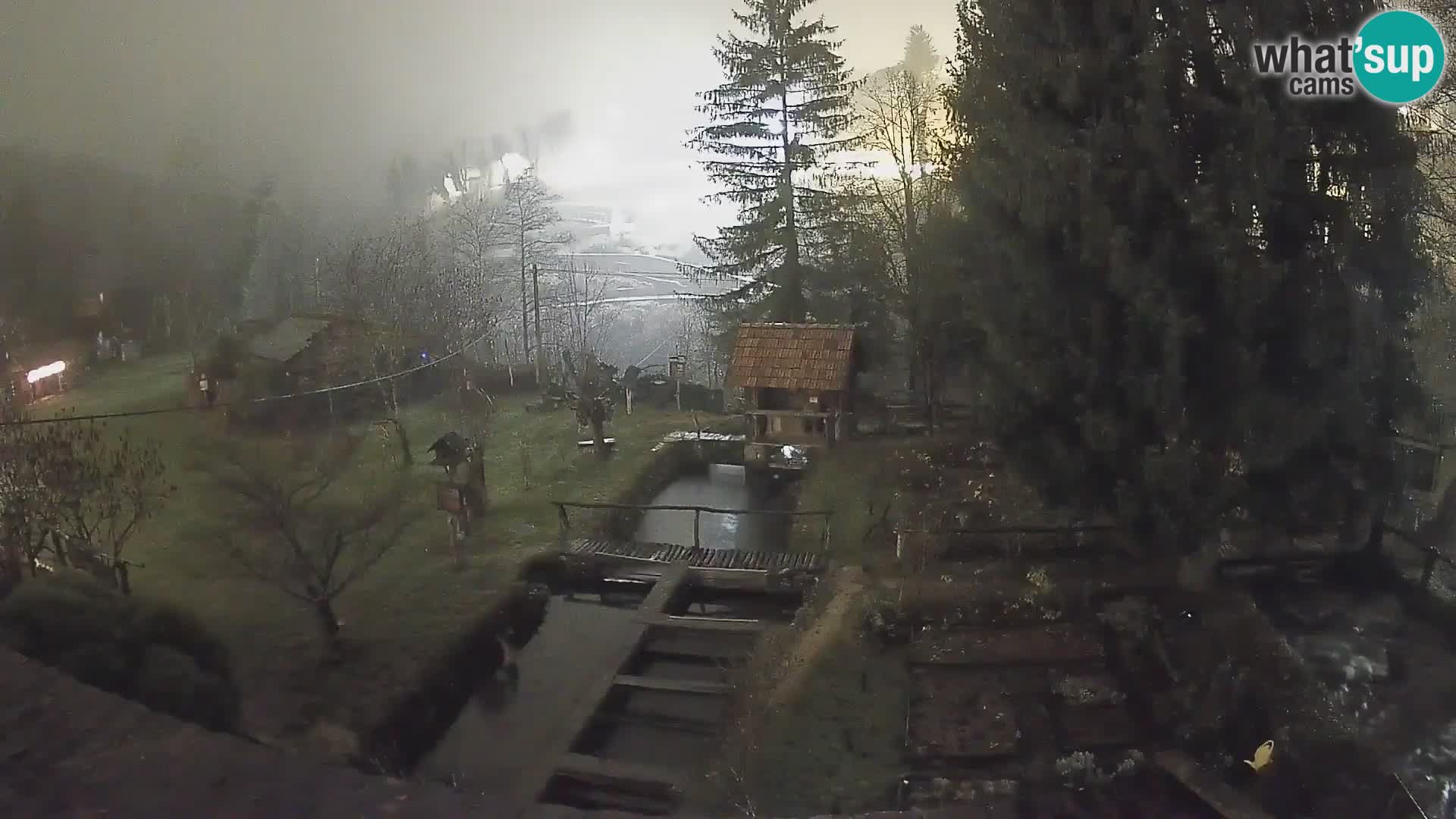 Live-Webcam Rastoke – Fluss Slunjčica – Kroatien