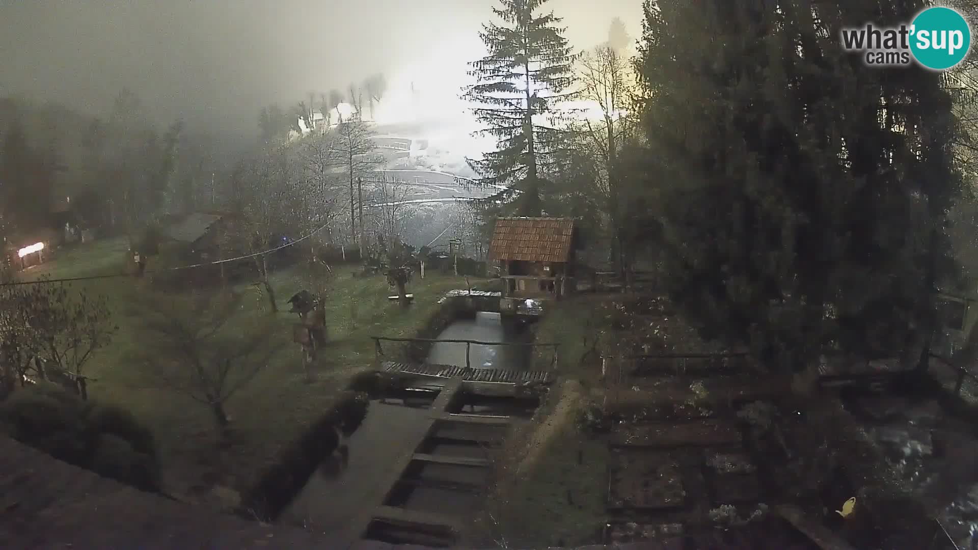 Live webcam Rastoke – fiume Slunjčica – Croazia