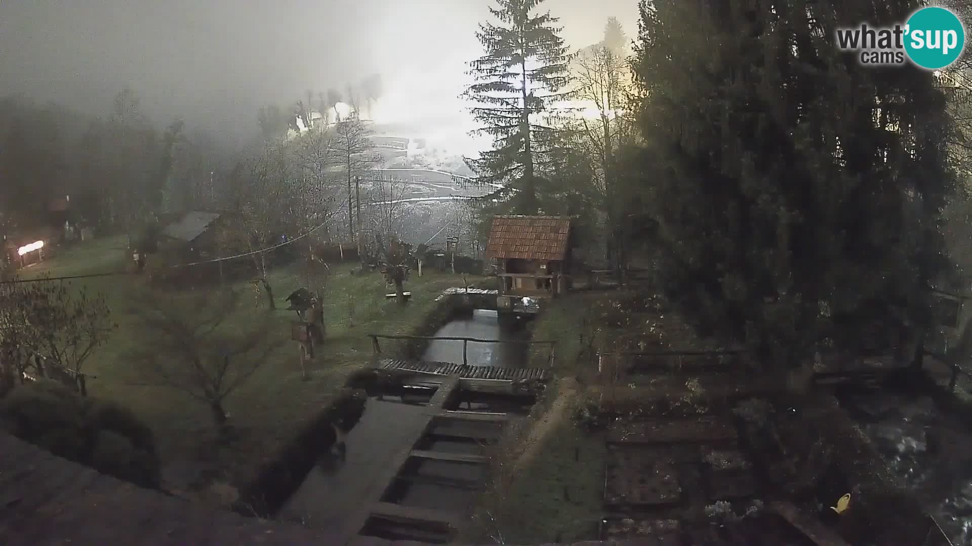 Webcam en direct Rastoke – rivière Slunjčica – Croatie