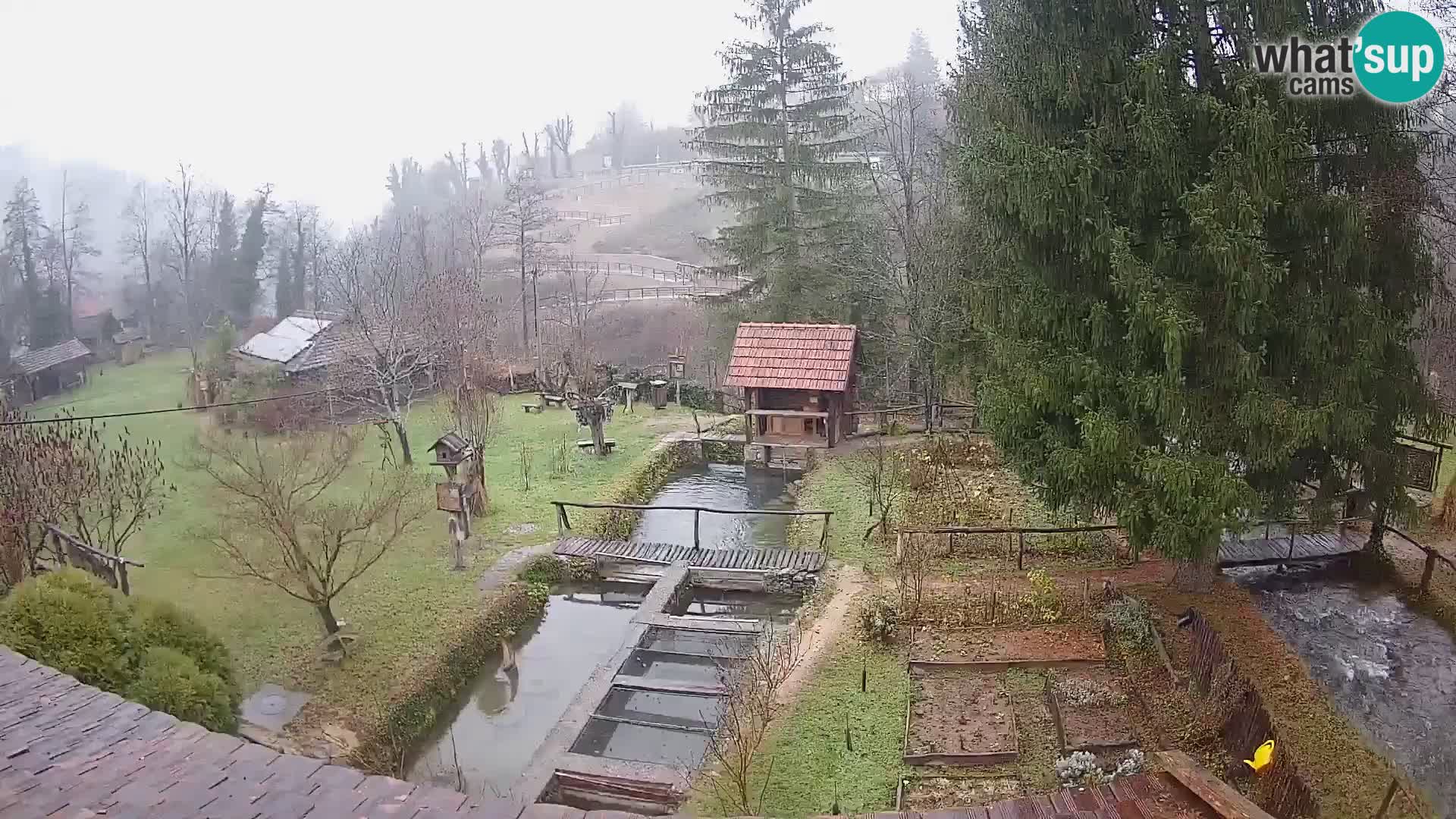 Live webcam Rastoke – fiume Slunjčica – Croazia