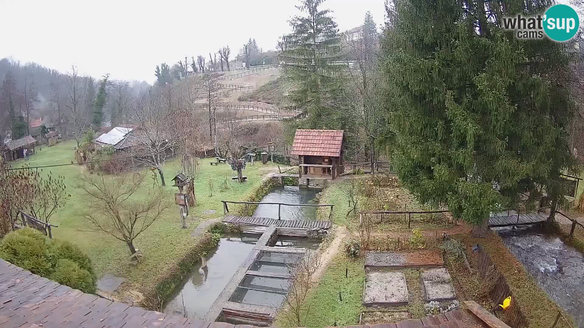 Live webcam Rastoke – fiume Slunjčica – Croazia