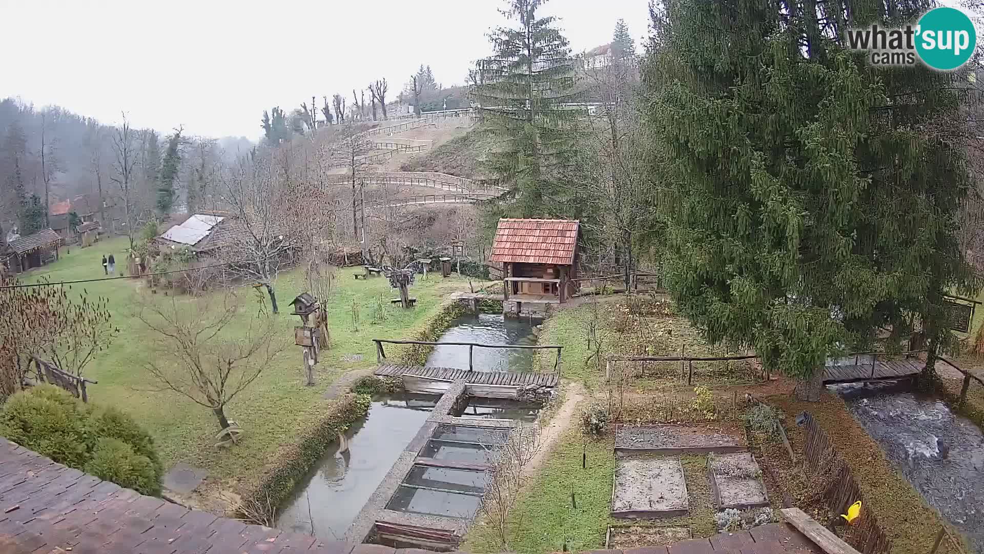 Live webcam Rastoke – fiume Slunjčica – Croazia