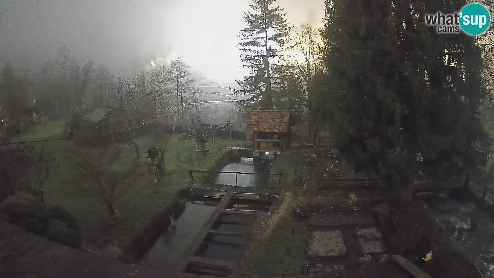 Live webcam Rastoke – fiume Slunjčica – Croazia