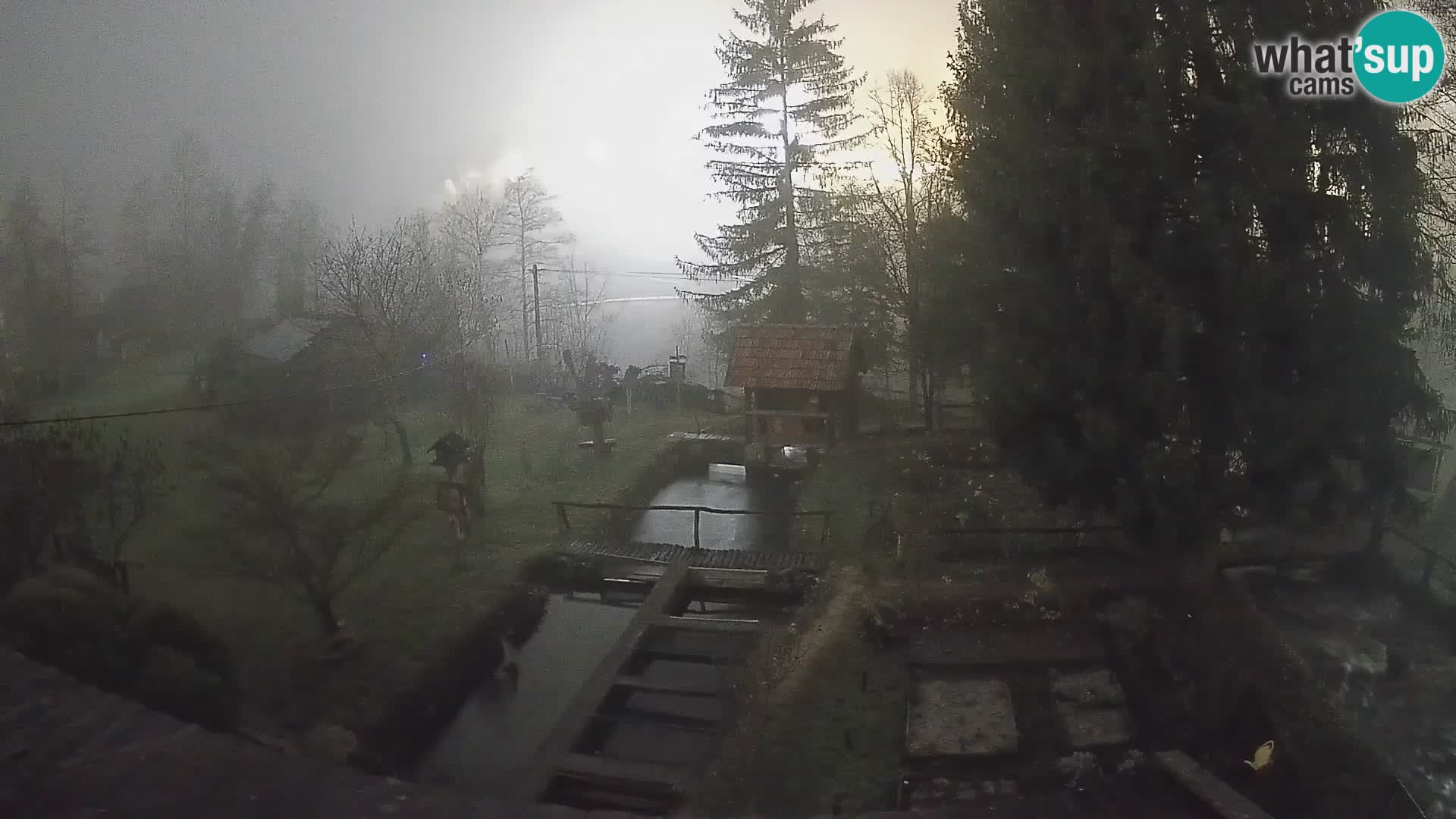 Webcam en direct Rastoke – rivière Slunjčica – Croatie