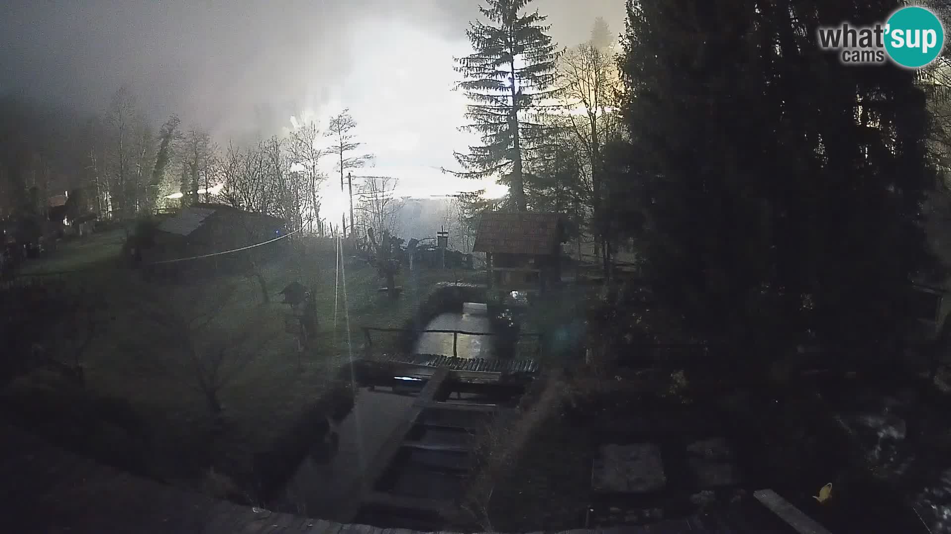 Live webcam Rastoke – fiume Slunjčica – Croazia