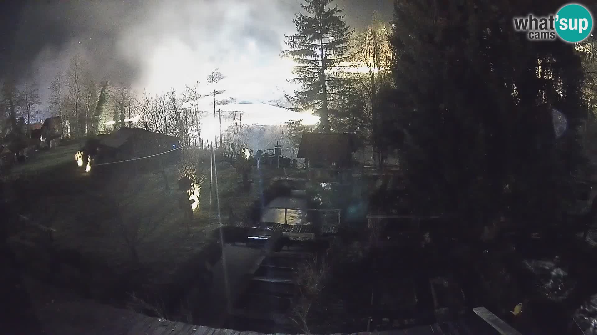 Web kamera uživo Rastoke – rijeka Slunjčica – Hrvatska