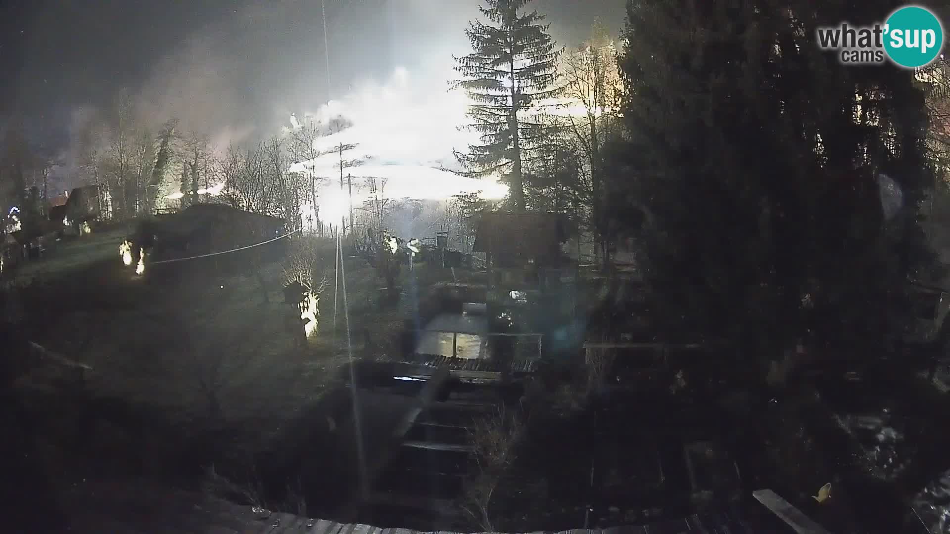 Web kamera uživo Rastoke – rijeka Slunjčica – Hrvatska