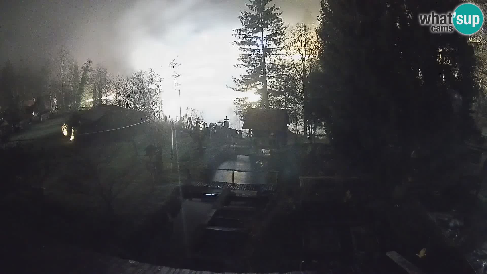 Cámara web en vivo Rastoke – río Slunjčica – Croacia