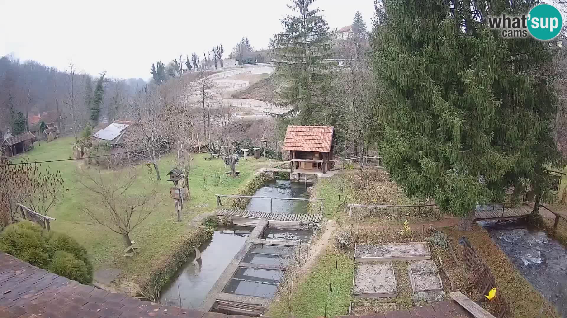 Live webcam Rastoke – fiume Slunjčica – Croazia