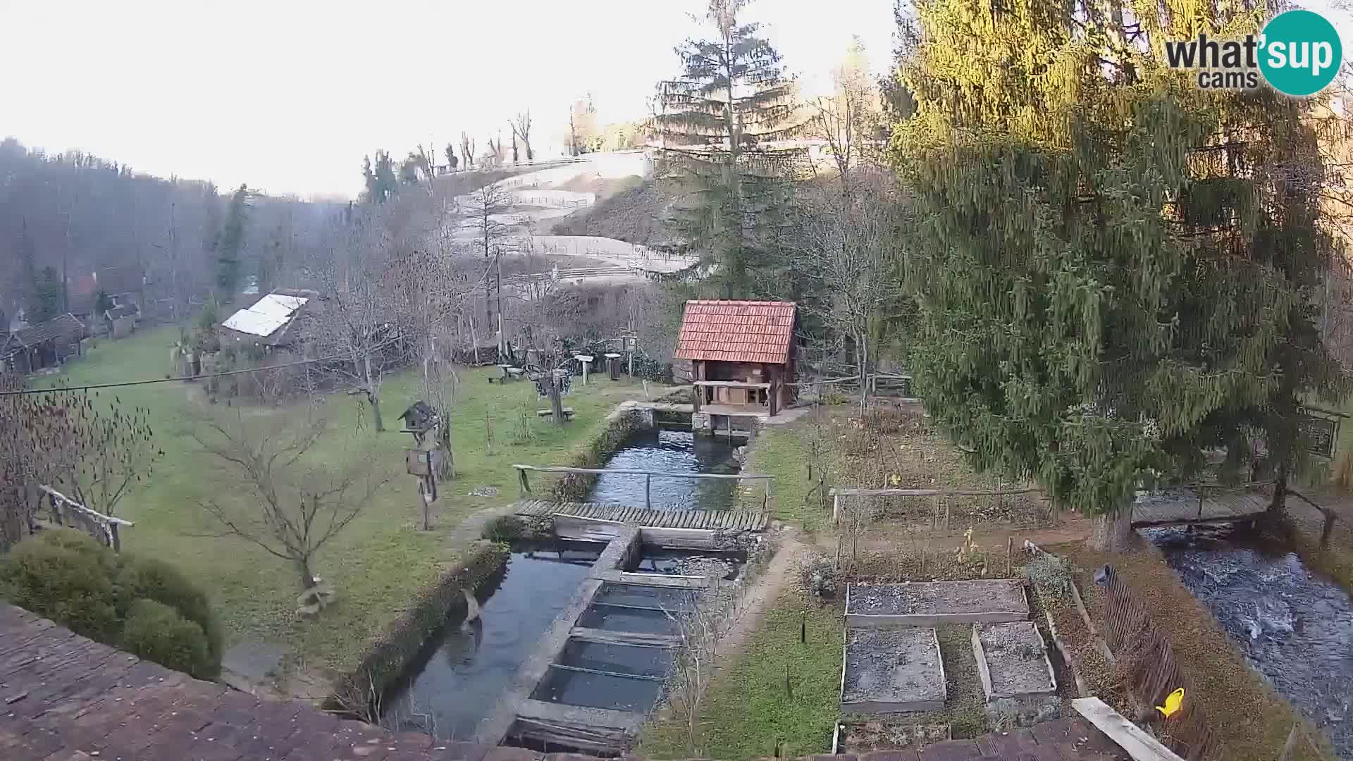 Live webcam Rastoke – fiume Slunjčica – Croazia