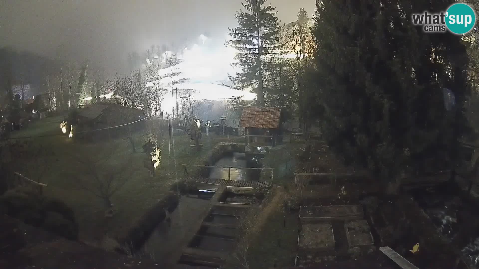 Live webcam Rastoke – fiume Slunjčica – Croazia