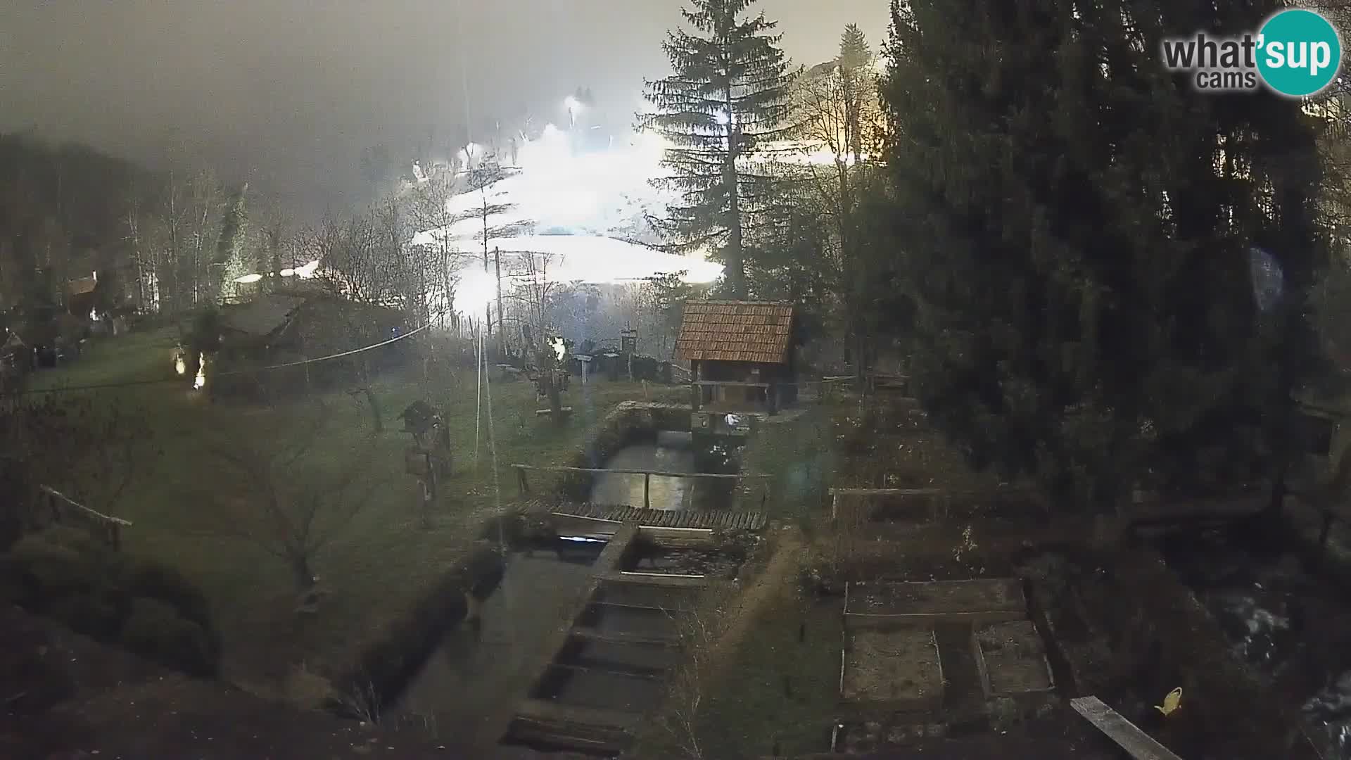 Webcam en direct Rastoke – rivière Slunjčica – Croatie
