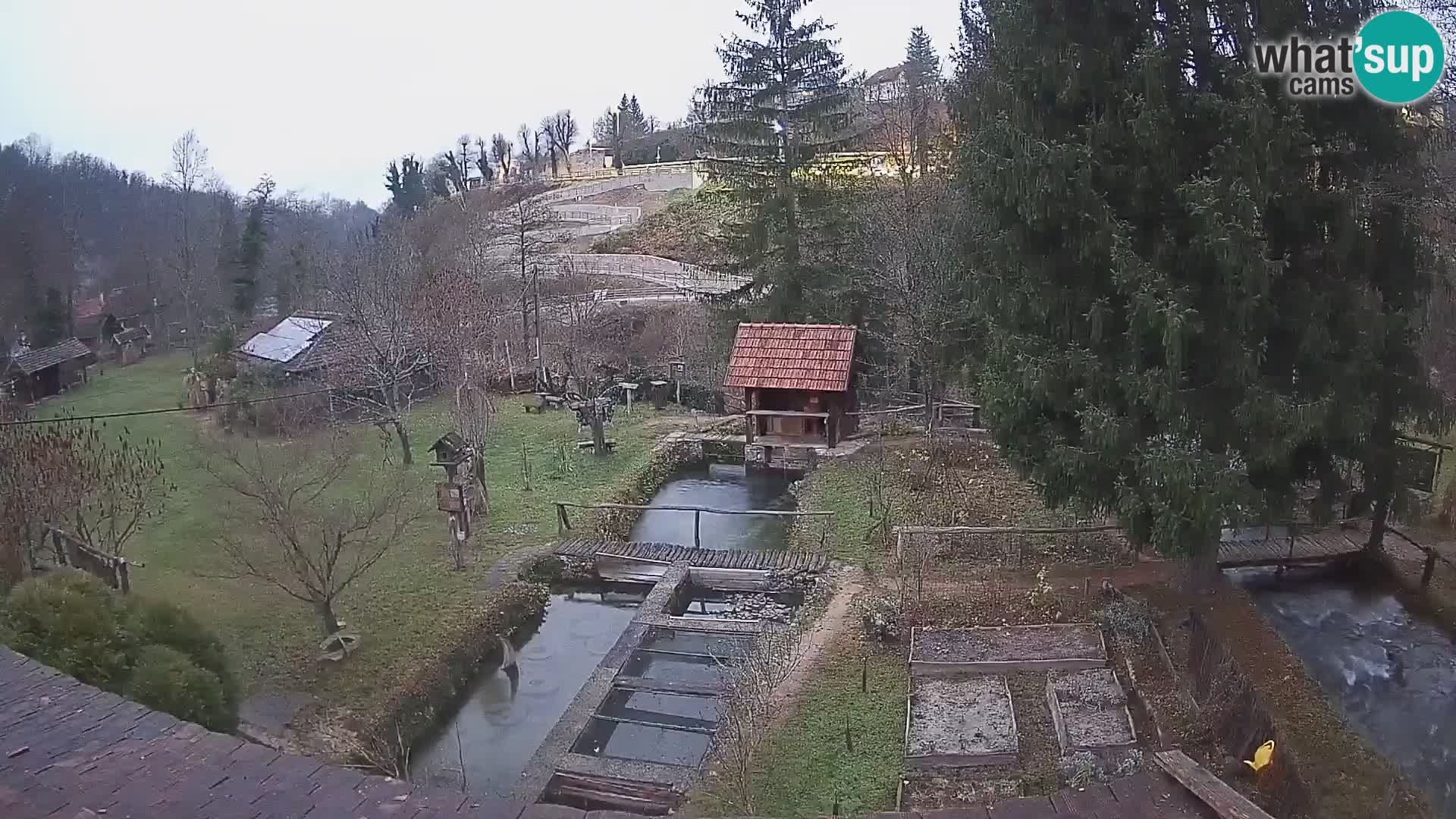 Live-Webcam Rastoke – Fluss Slunjčica – Kroatien
