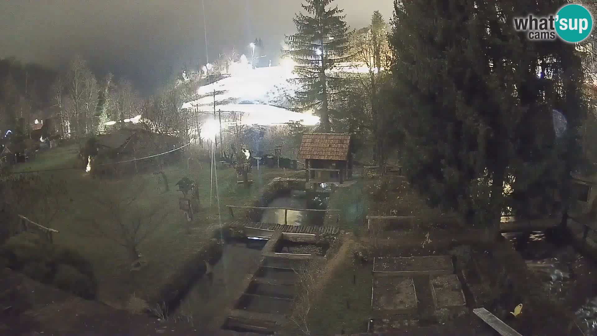 Live-Webcam Rastoke – Fluss Slunjčica – Kroatien