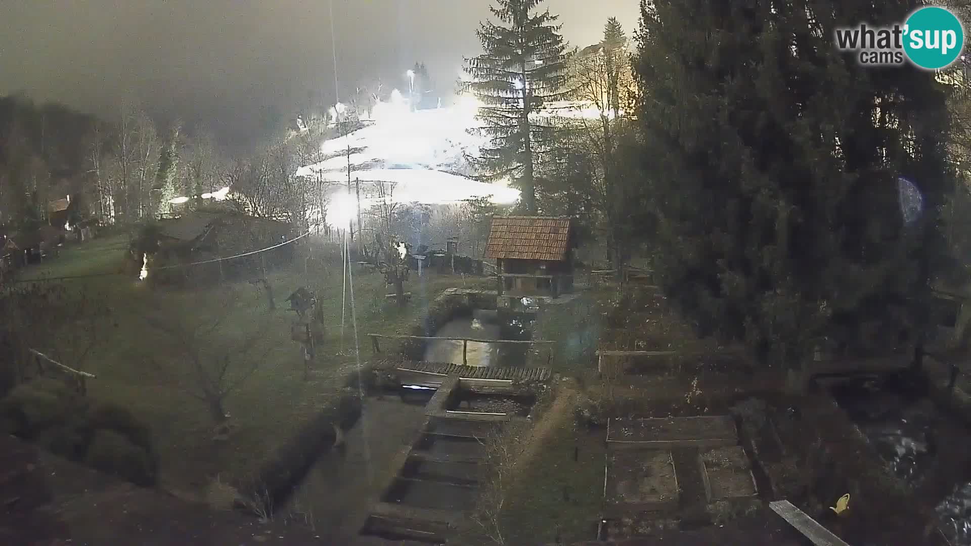 Live-Webcam Rastoke – Fluss Slunjčica – Kroatien