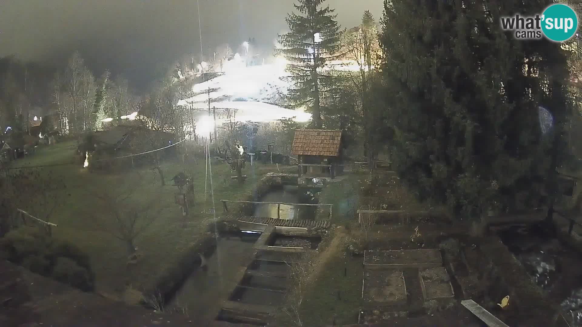 Live-Webcam Rastoke – Fluss Slunjčica – Kroatien