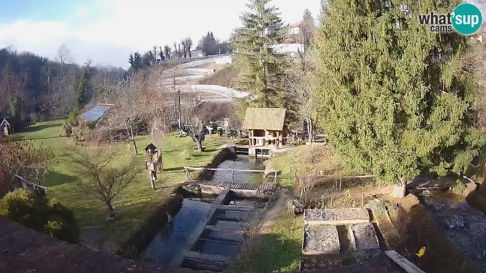Live webcam Rastoke – fiume Slunjčica – Croazia