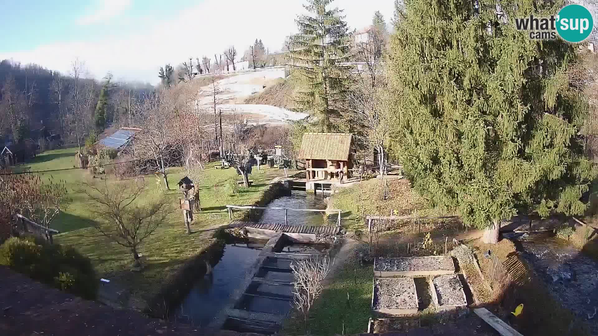 Live-Webcam Rastoke – Fluss Slunjčica – Kroatien
