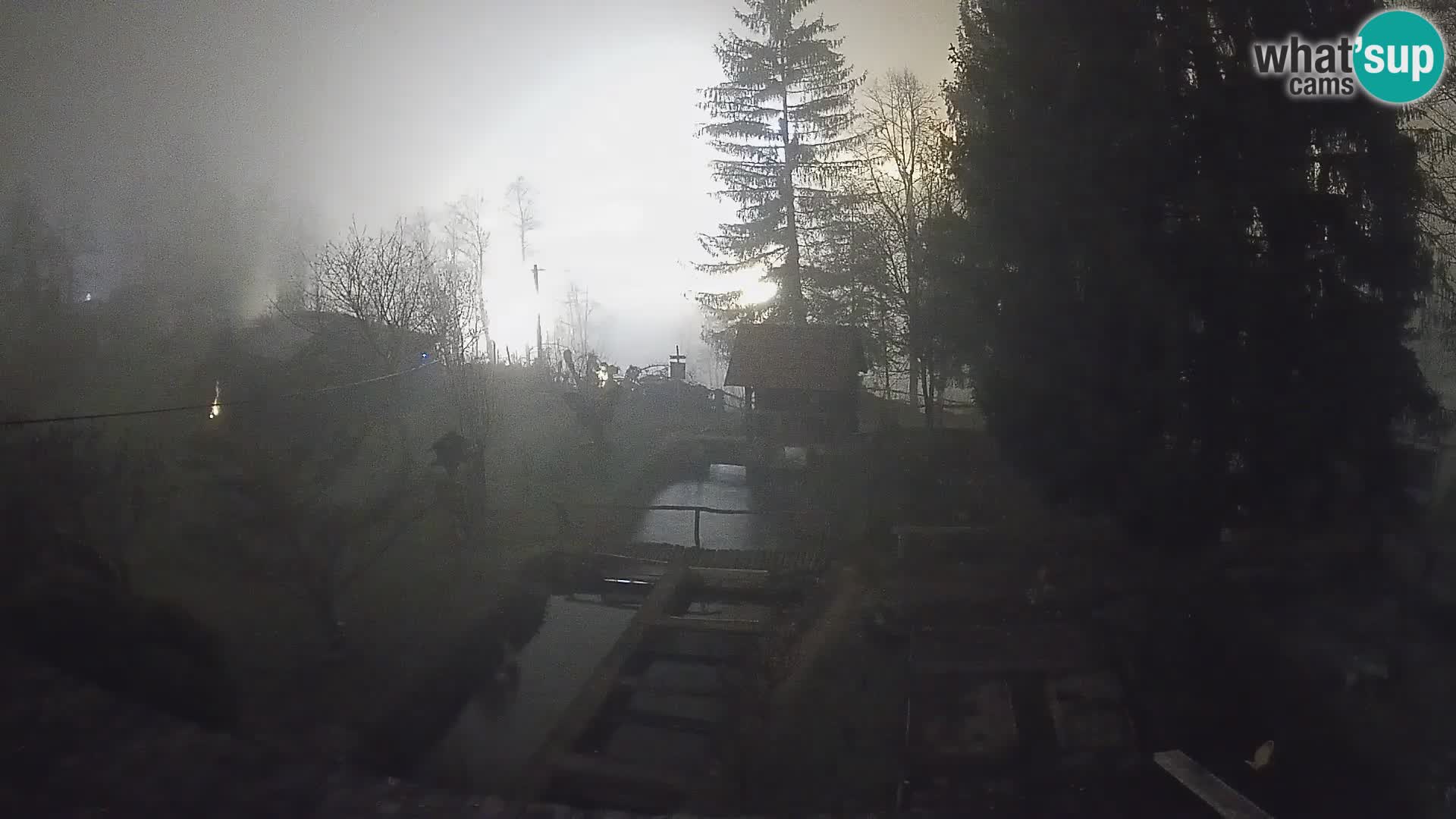 Spletna kamera v živo Rastoke – reka Slunjčica – Hrvaška