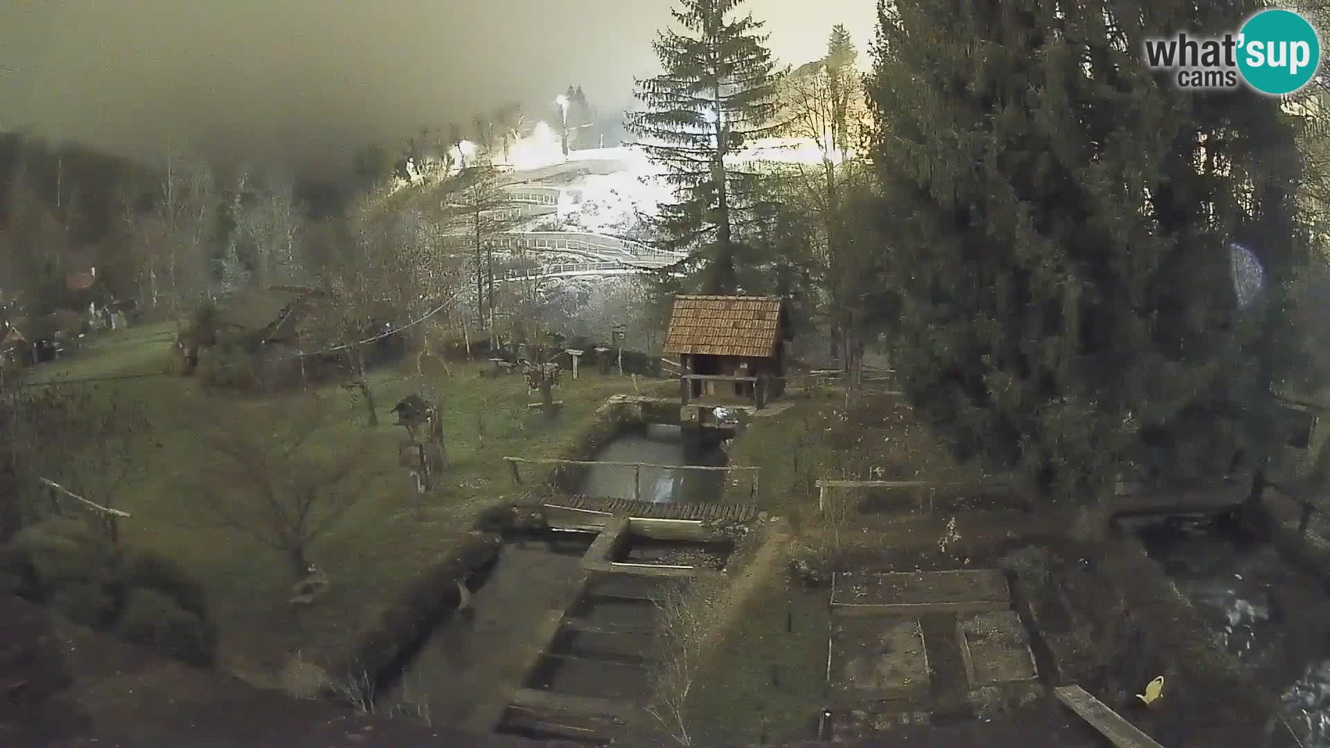 Live webcam Rastoke – fiume Slunjčica – Croazia