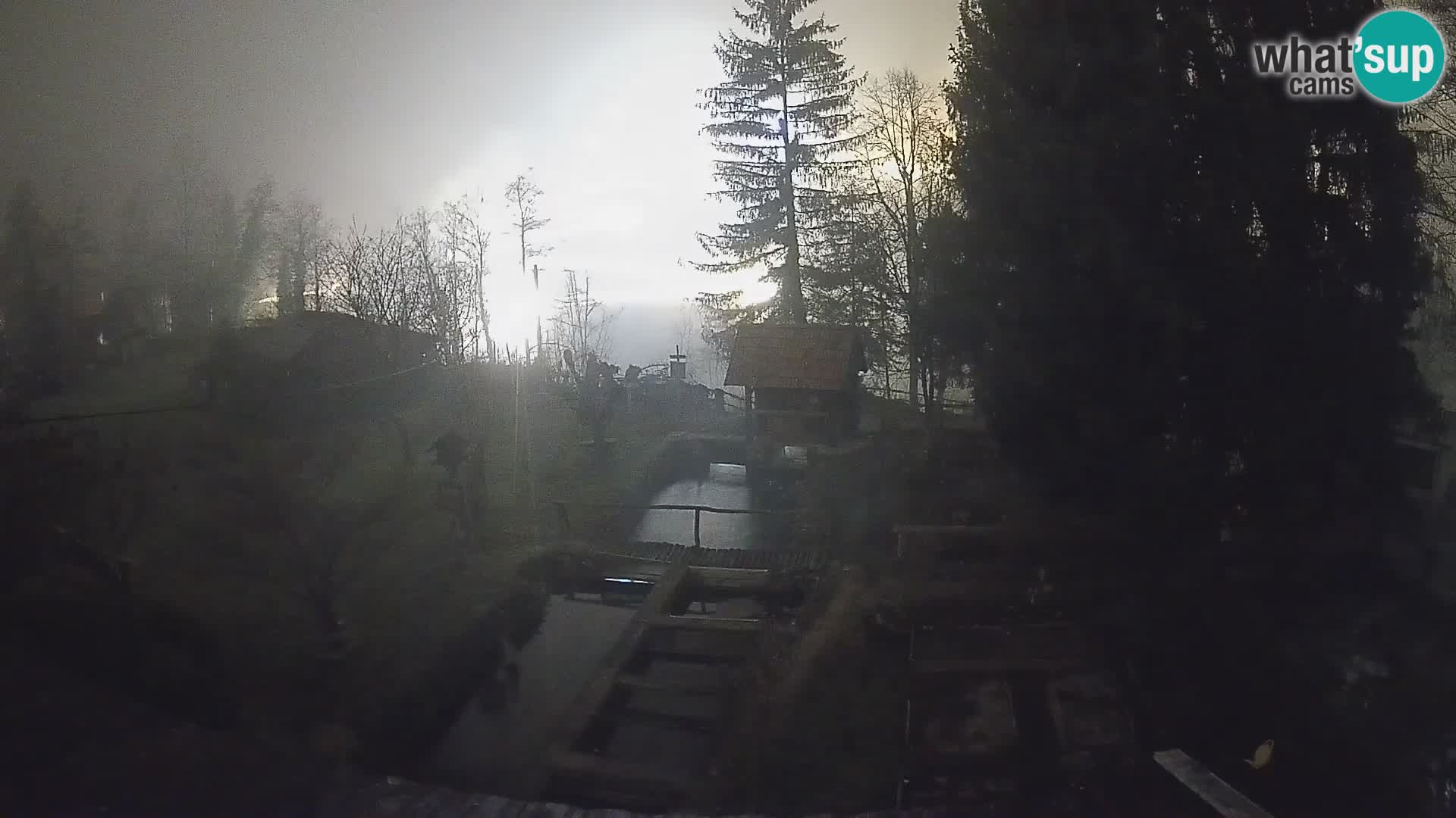 Live webcam Rastoke – fiume Slunjčica – Croazia