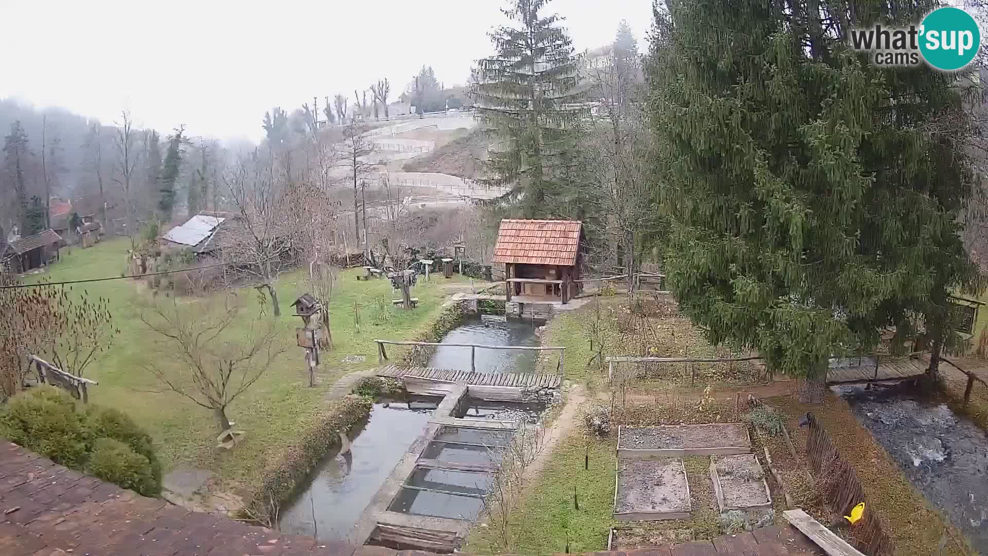Live-Webcam Rastoke – Fluss Slunjčica – Kroatien
