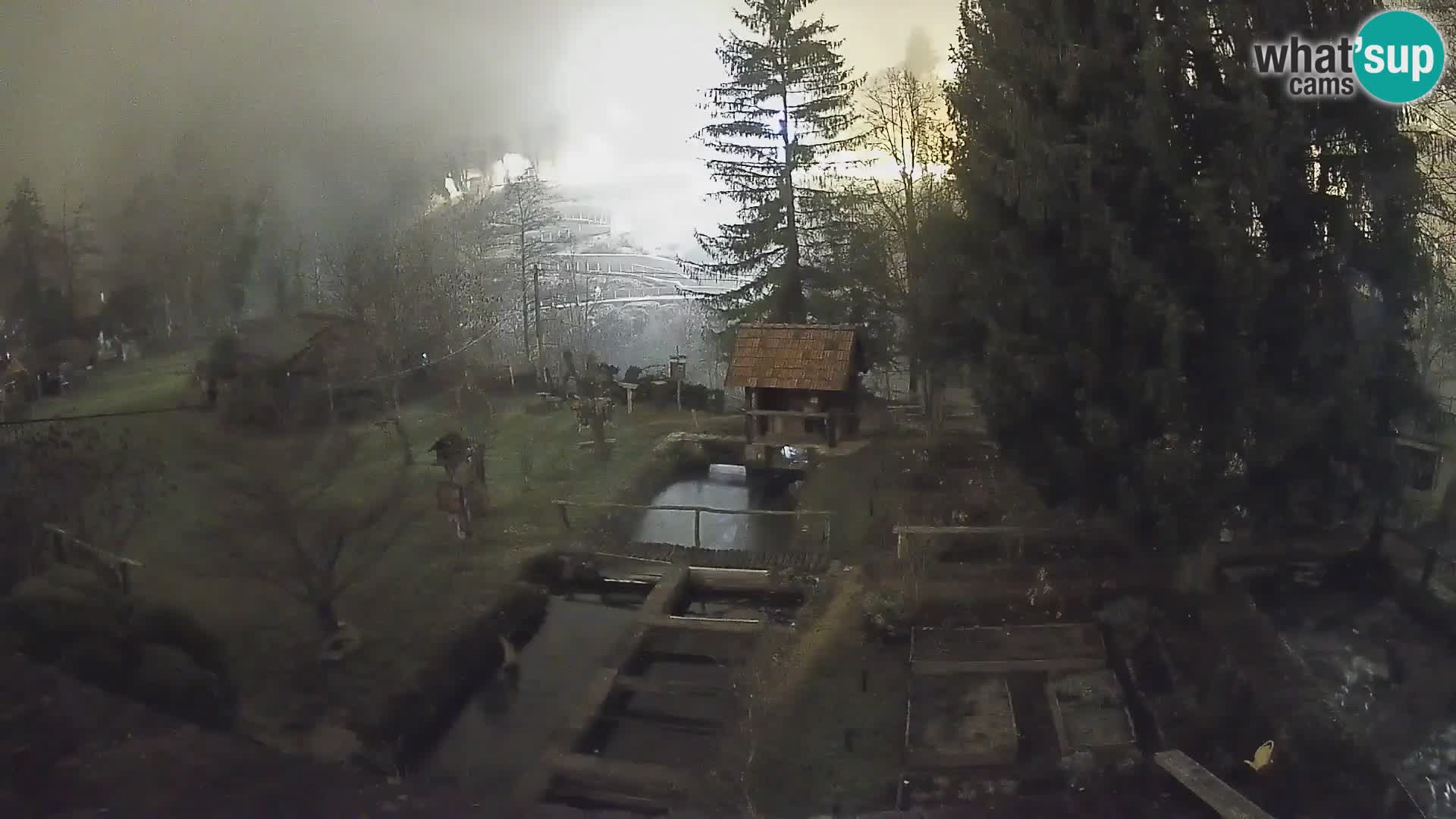 Live-Webcam Rastoke – Fluss Slunjčica – Kroatien