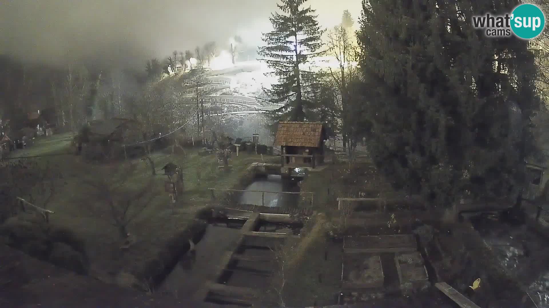 Webcam en direct Rastoke – rivière Slunjčica – Croatie