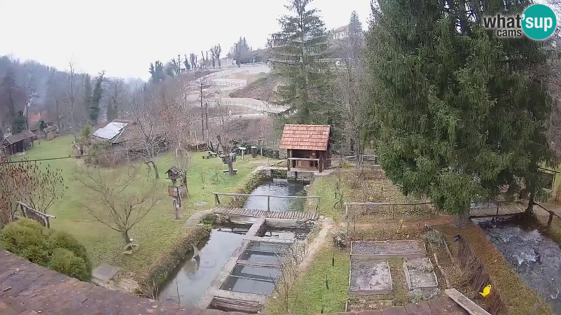 Live-Webcam Rastoke – Fluss Slunjčica – Kroatien
