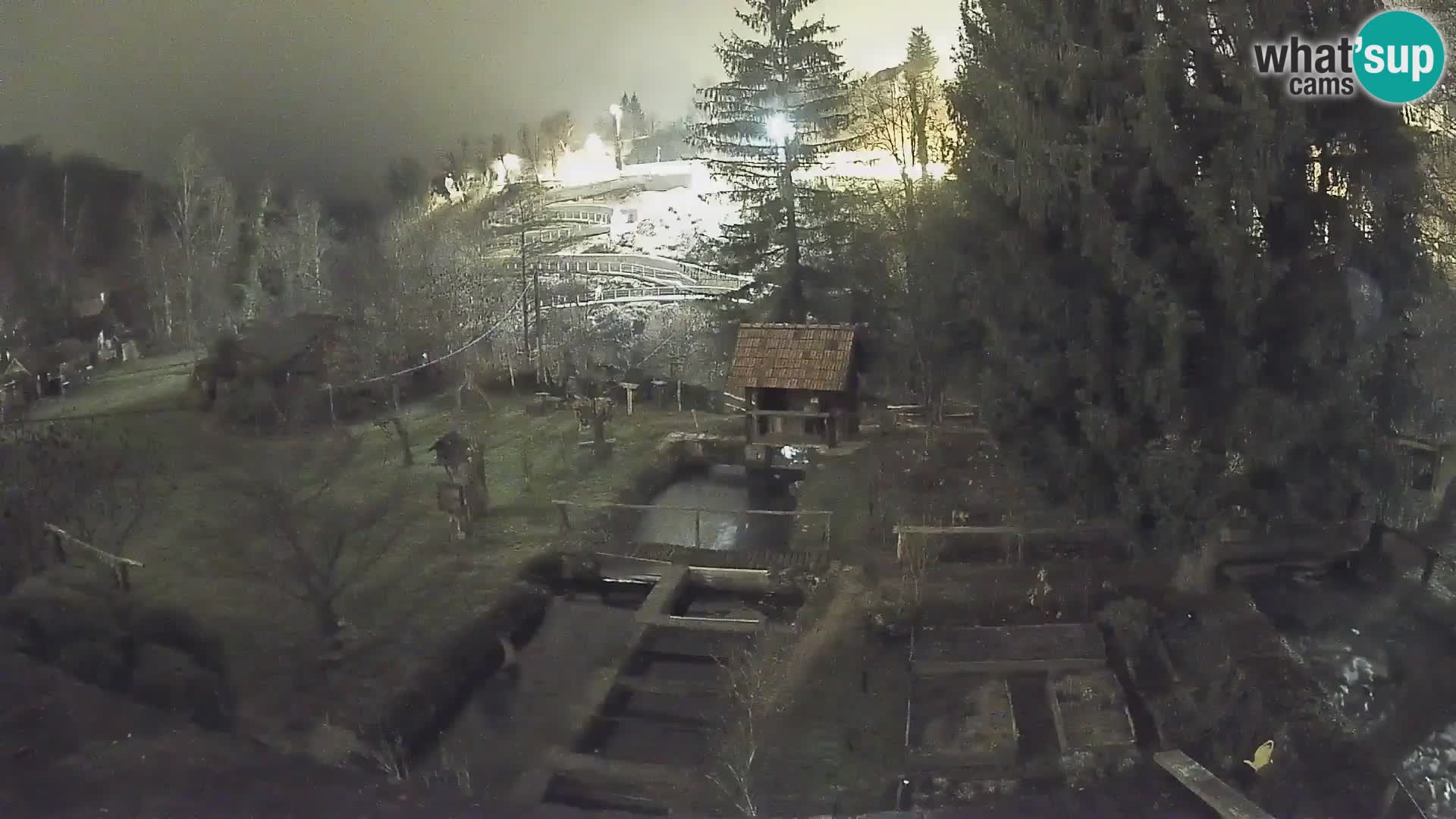 Live webcam Rastoke – fiume Slunjčica – Croazia