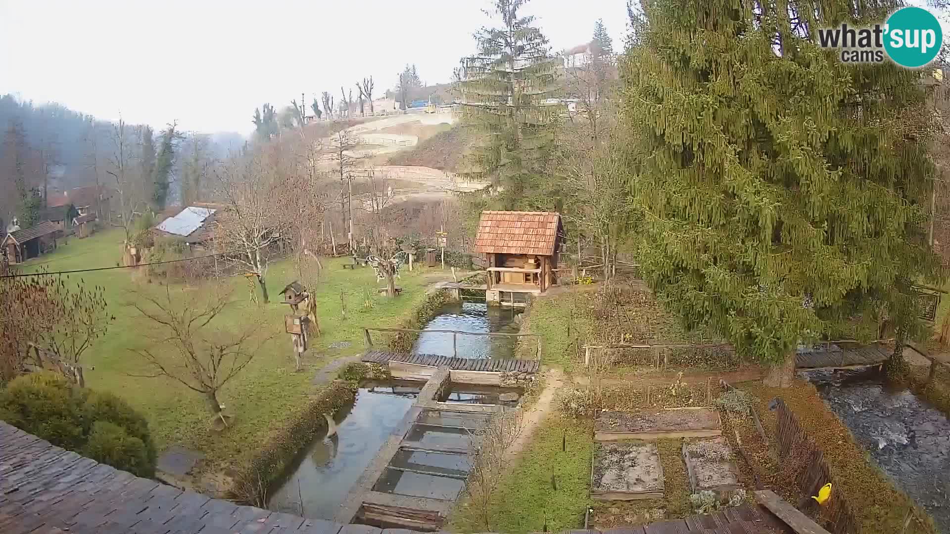 Live webcam Rastoke – fiume Slunjčica – Croazia