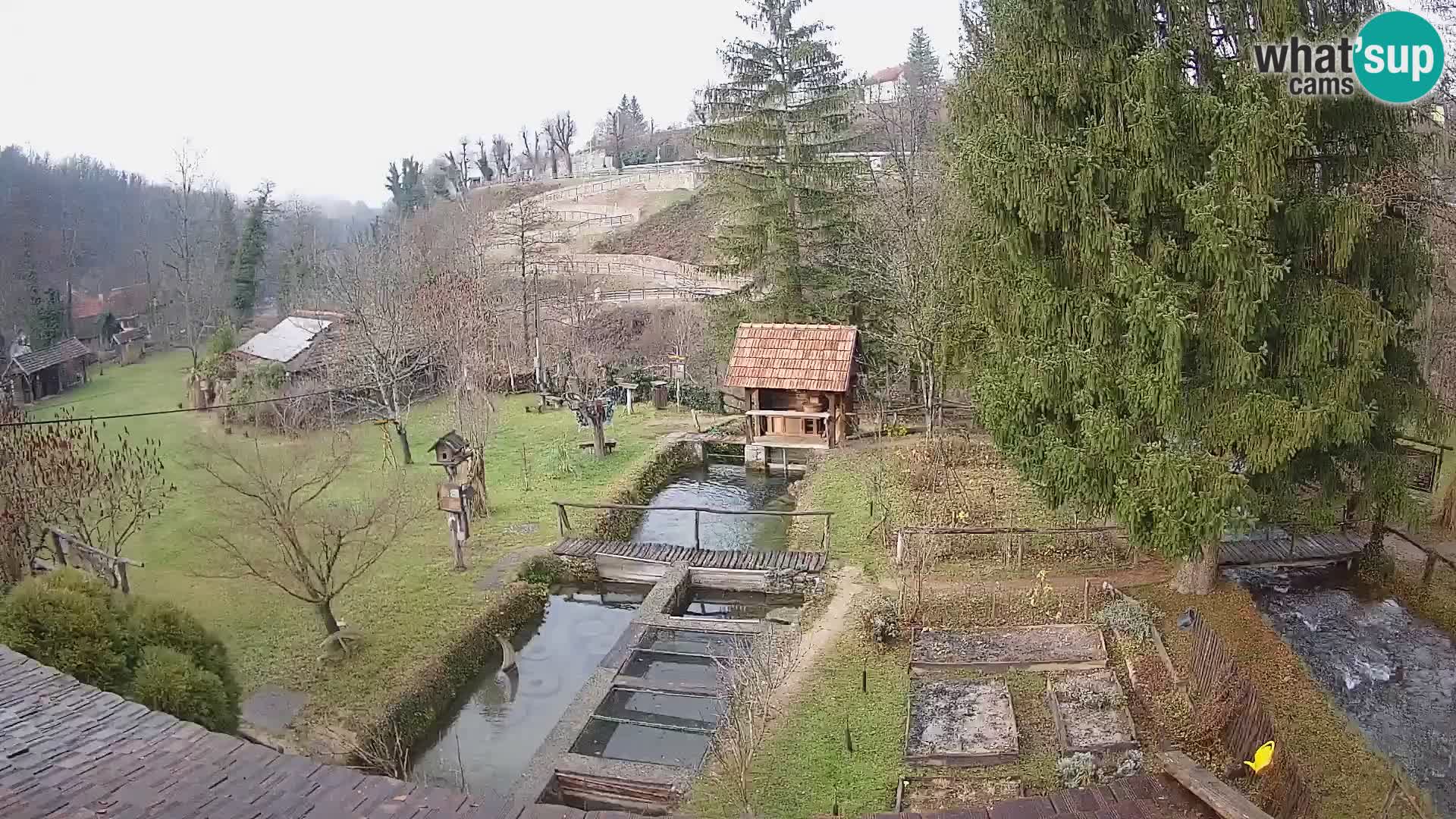 Live webcam Rastoke – fiume Slunjčica – Croazia