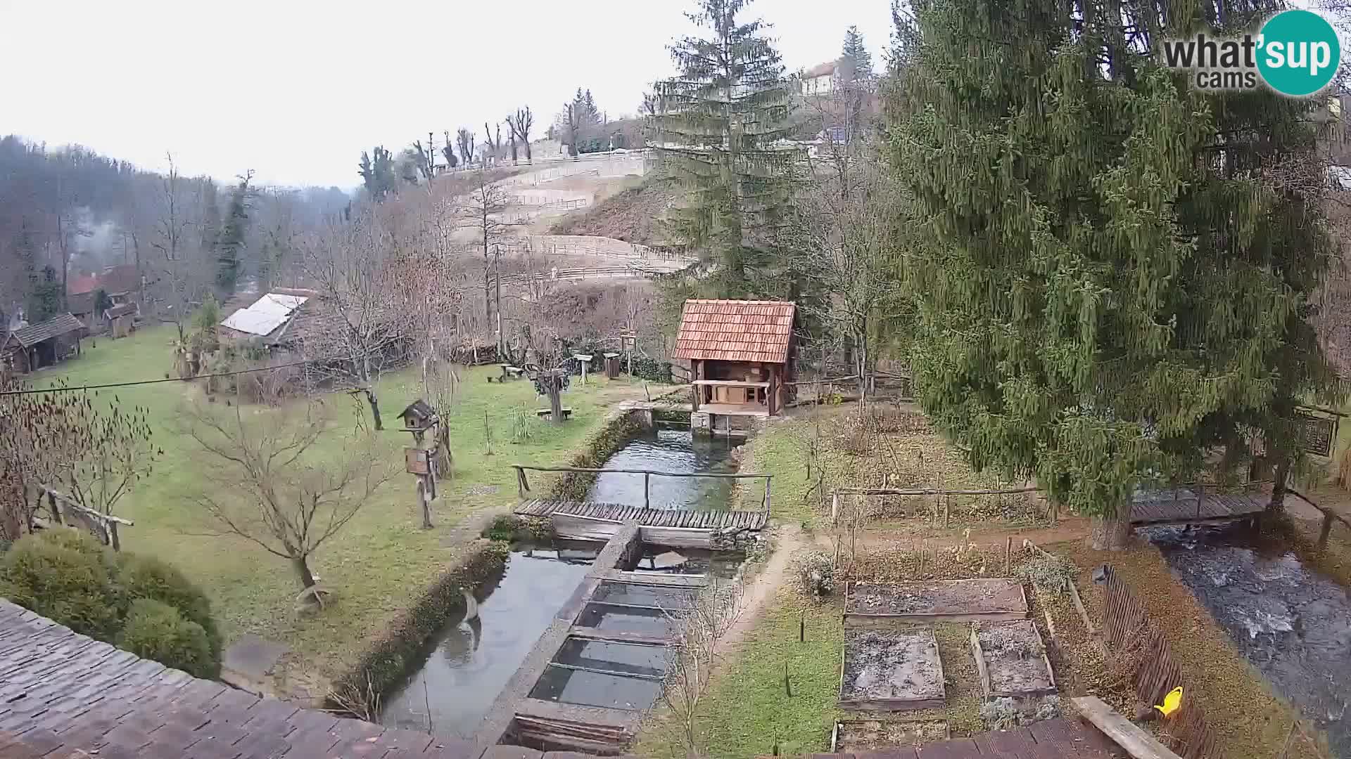 Live webcam Rastoke – fiume Slunjčica – Croazia
