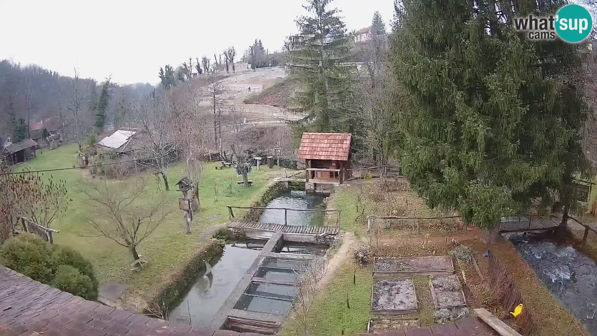 Live webcam Rastoke – fiume Slunjčica – Croazia