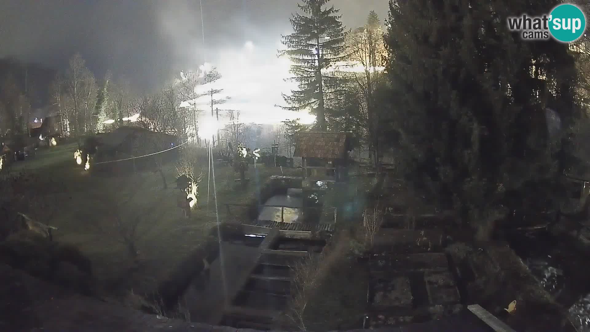 Cámara web en vivo Rastoke – río Slunjčica – Croacia