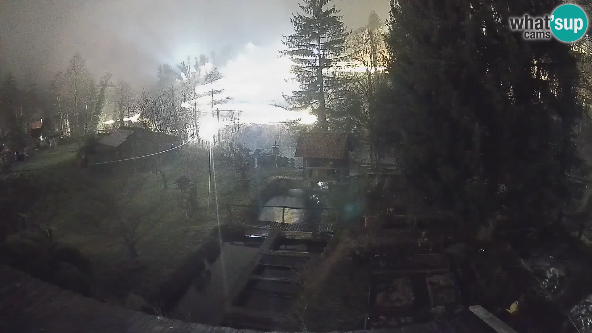 Cámara web en vivo Rastoke – río Slunjčica – Croacia