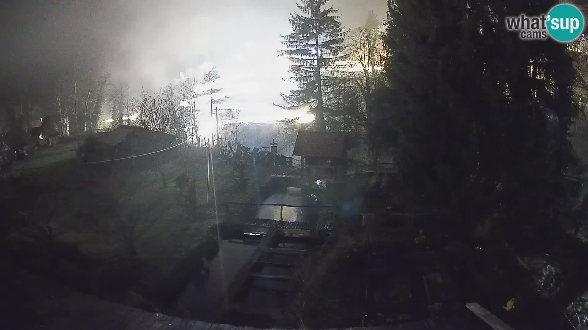 Webcam en direct Rastoke – rivière Slunjčica – Croatie