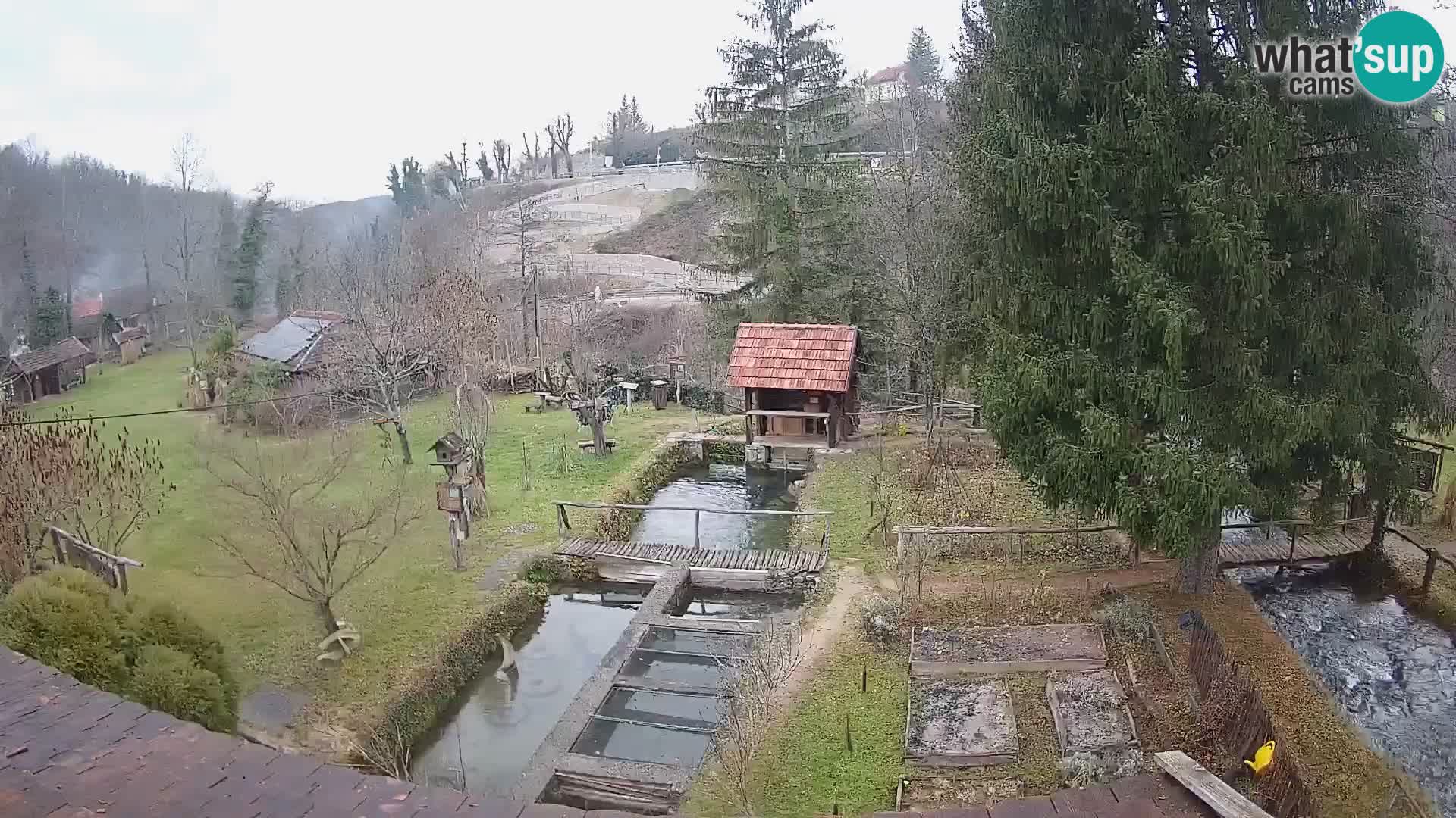 Live-Webcam Rastoke – Fluss Slunjčica – Kroatien