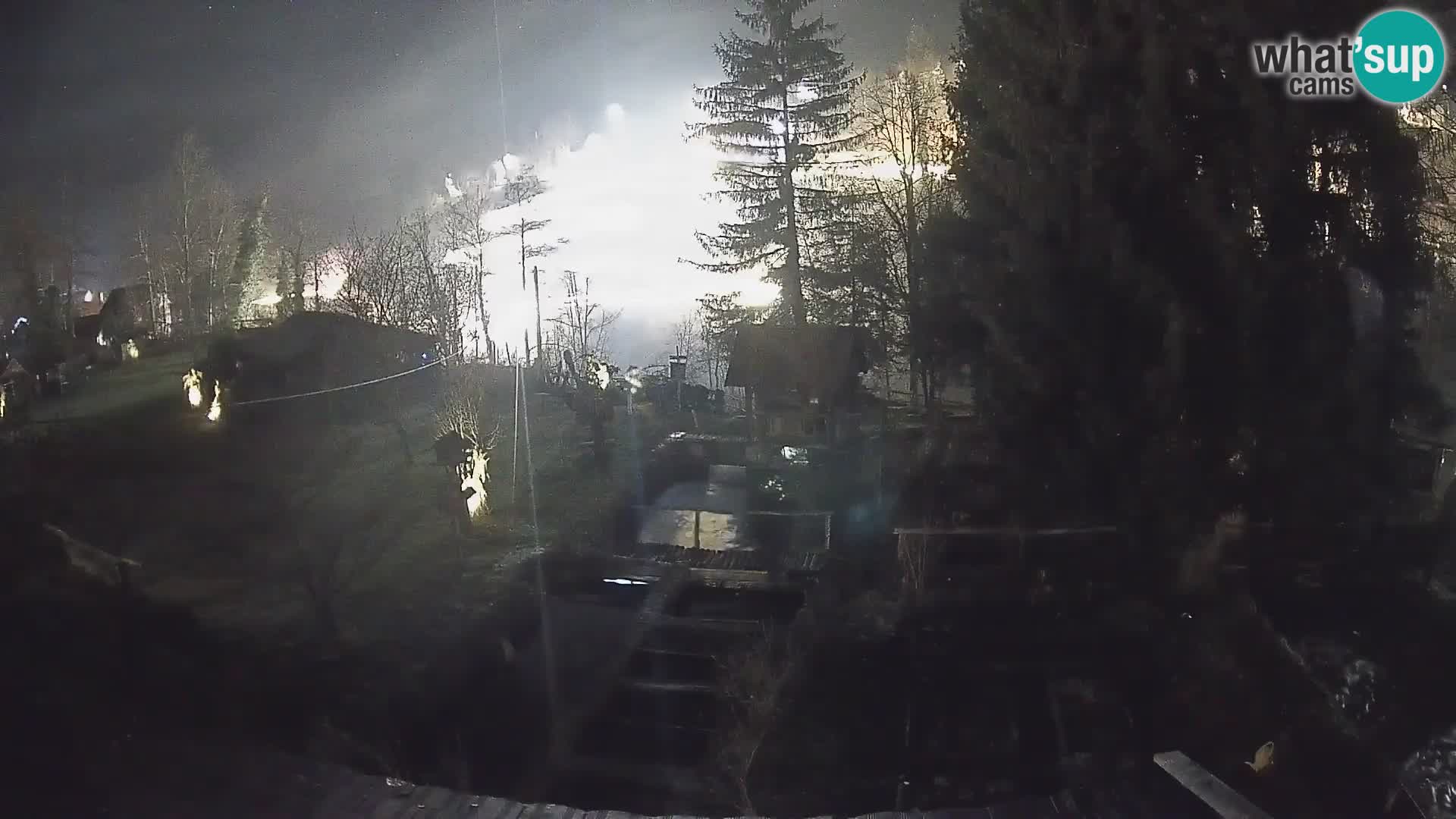 Live webcam Rastoke – river Slunjčica – Croatia